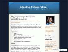 Tablet Screenshot of adaptivecollaboration.com
